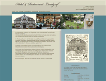 Tablet Screenshot of hotel-landgraf.com